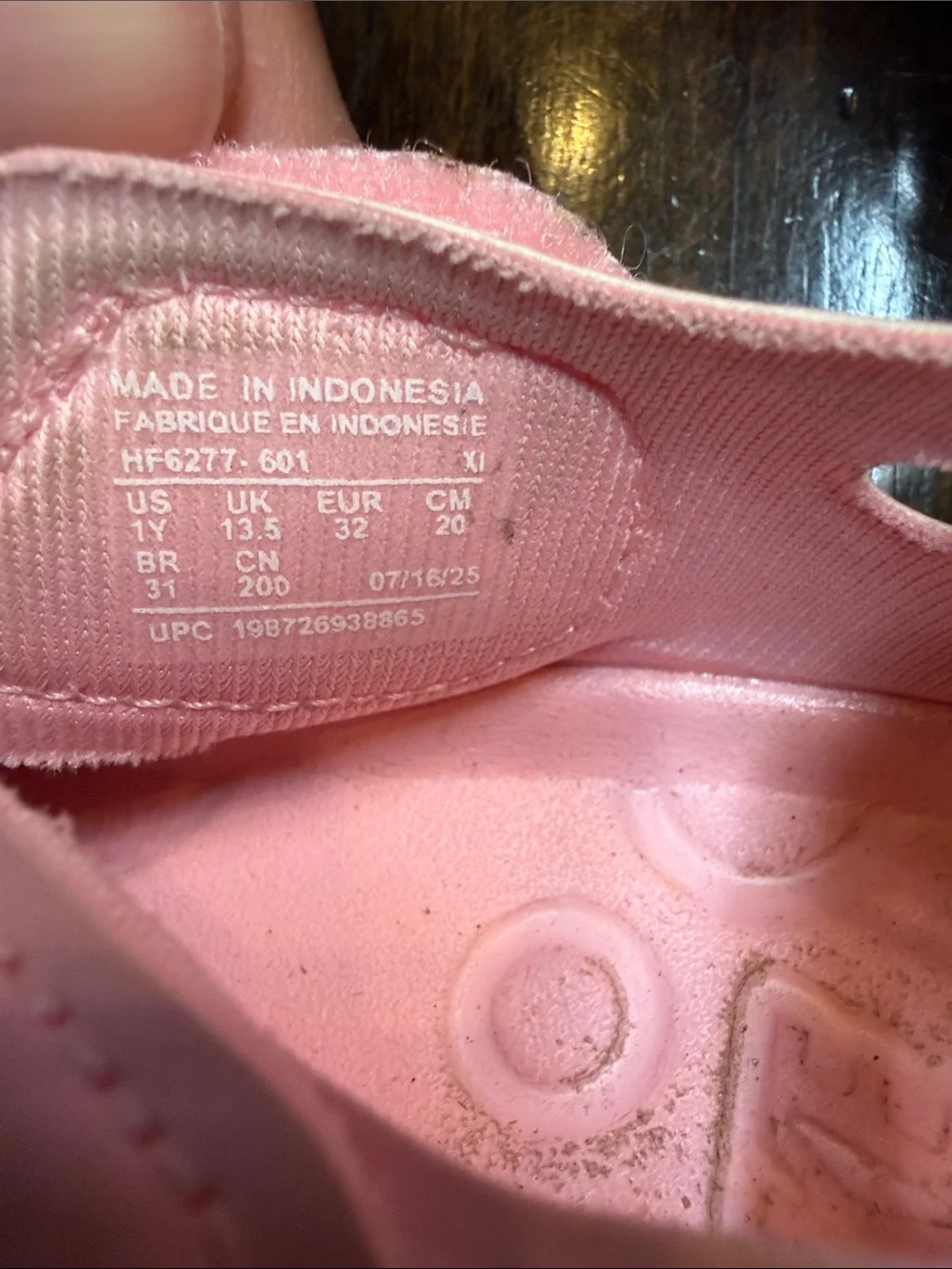 Nike Kids Coral Pink Slip-On Water Shoes with Pull Tabs